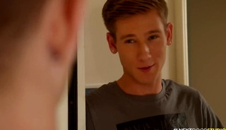 NextDoorTwink Teen Boys Theo Brady & Julian Bell Have Bareback Makeup Sex