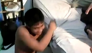 Asian Boy Jesse Gets Tickled