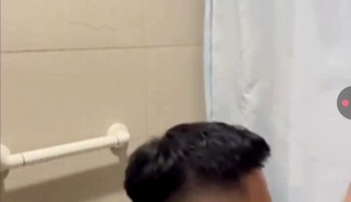 asian boys in shower