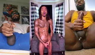Black Men Stroking & Nutting Vol. 6