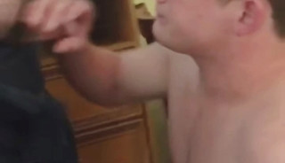 Nervous str8 boi (18) sucks daddy cocks for the 1st time