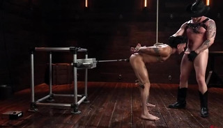 Siren Santiago tamed by Dom cowboy Colt Spence and bound up like a piece of meat