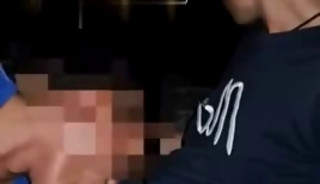 A late night blowjob by the train tracks
