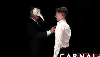 MasonicBoys - Cute hot Dex Devall is barebacked by hung suited DILF
