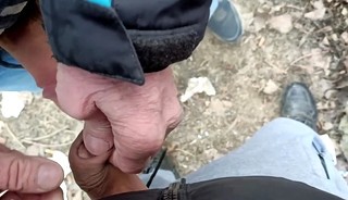 cum on uncut dick