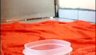 Young straight man loves to play with his anus