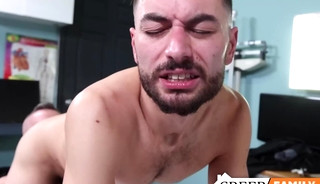 Two horny studs pleasing each others cock and deep holes