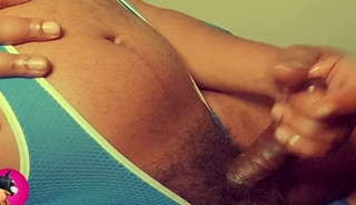 Black verbal b8 session masturbation penis solo