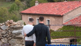 Muscled butt gets licked and fucked