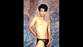 CHINESE MUSCLE MAN WEARING SHEER UNDERWEAR PIC COLLECTION 02