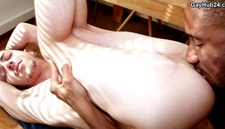 Big black cock for power bottom Alex Roman american