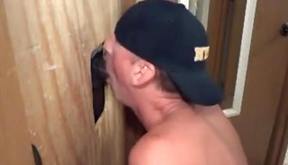 Sucking Black Cock At The Glory Hole