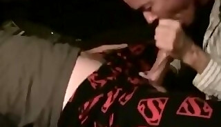 Cock Hungry Stepdad Sucking and Swallowing