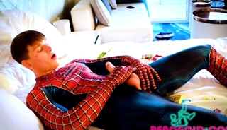 Spider-Man has a foot fetish