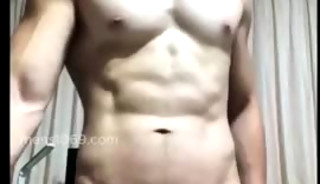 Chinese straight gym boy webcam show