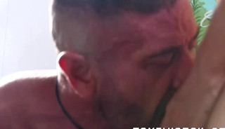 Young men are happy to raw impale their stepdad balls deep