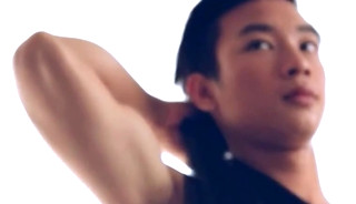 Cambodian boy Model Solo Masturbate