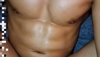 Masjancok with muscle slim