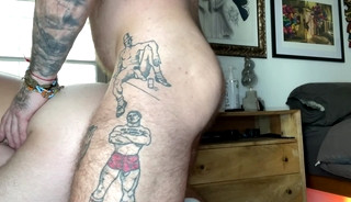 Hairy Tattoo Guys Fuck