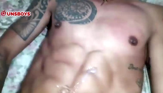 Three gifted men enjoying themselves - Masturbation compilation #2 (Thiago Moreno, Jlio Alves and