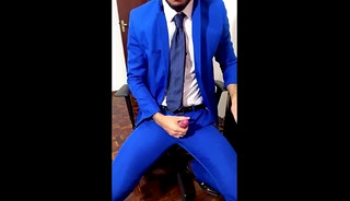 Suited Cumshots Compilation 1