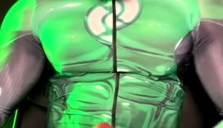 Green Lantern strokes his weenie