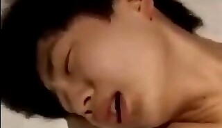 Asian gay fucks and shoots at the same time This