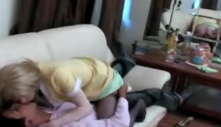 Blonde Crossdresser Sex