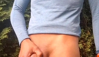 Biggest piss? Skinny boy moans and whimpers in despair and can't hold his piss for a second longer.