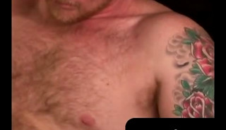 Hairy old man shoots jizz after wanking cock solo vigorously