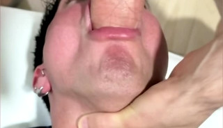 hot daddy fucking hard mouth of sexy twink