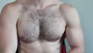 Joshbigosh Stripping Out Of A Baseball Uniform And Then Jacking Off