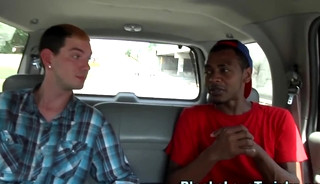 Twinks tight ass gets fucked by black pole