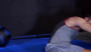 Big dick hunks barebacking and hammering in car garage