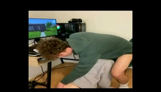 twink boyfriends gaming and fucking