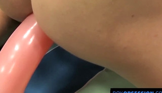 Passionate Jordan's ass fingering for the perfect cum finish