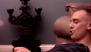 Young amateur jerks off his hairy cock and cums with intense satisfaction