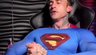 Jett Wayne Superman Jerk Off