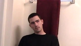 Dan Stroking His Cock
