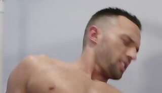 Janitor Argos Santini fucks doctor Colby Tucker in hospital